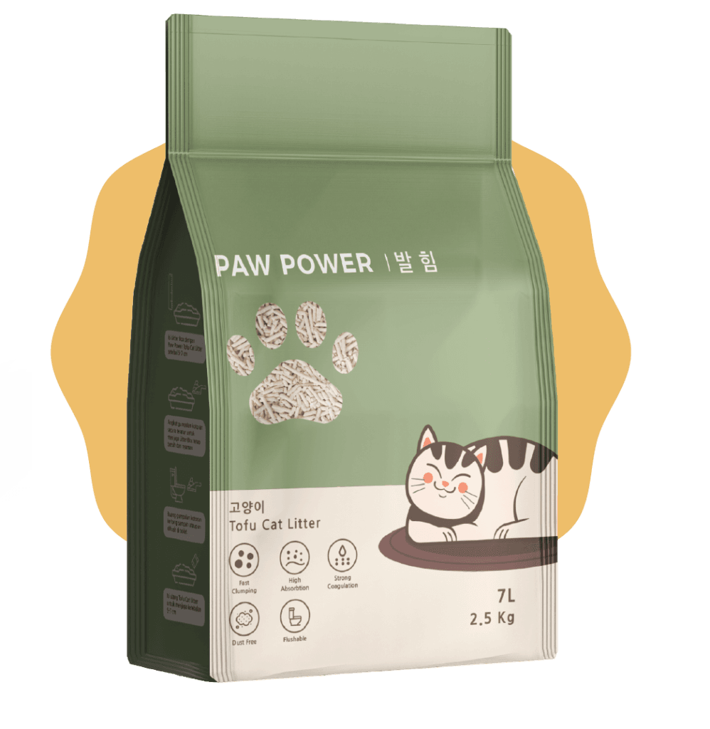 Paw Power Tofu Cat Litter