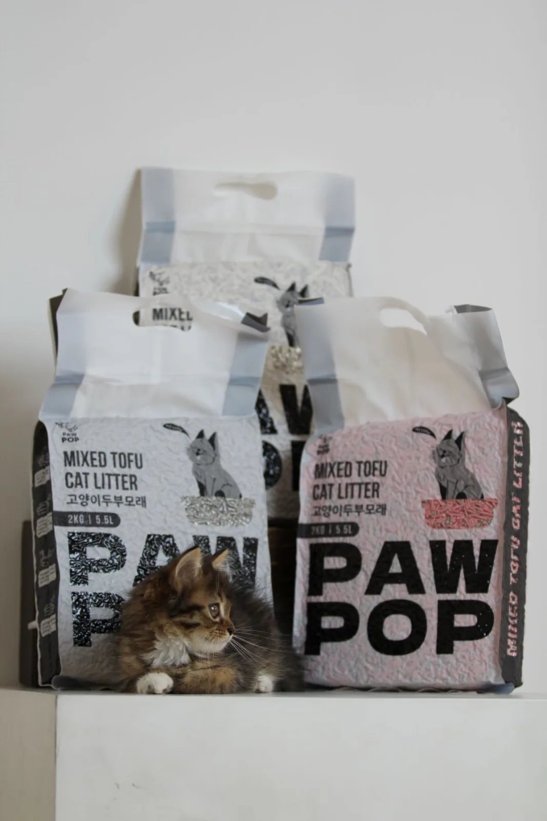 Paw Pop — Mixed Tofu Cat Litter — foto 1